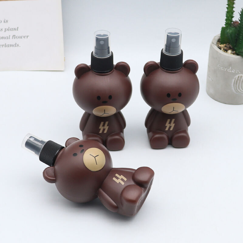 Wholesale Production of 220ml Bear-shaped Body Wash Bottle Children's Body Wash Shampoo Special Bottle