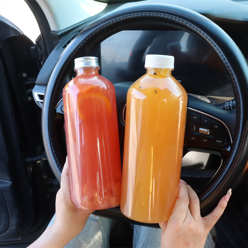 Premium Pet Beverages in Durable Plastic Bottles
