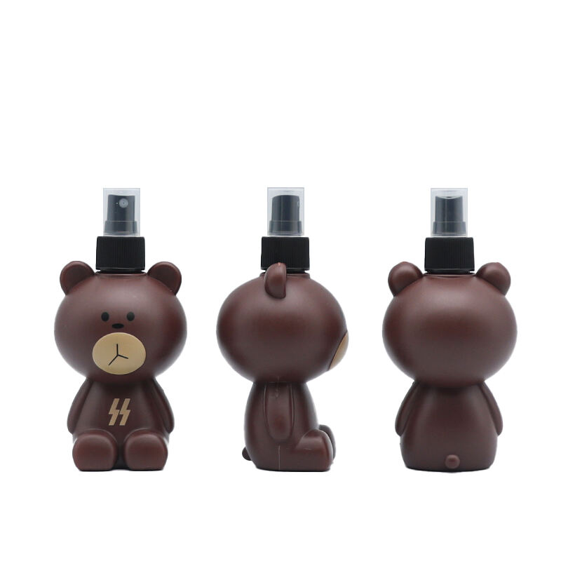 Wholesale Production of 220ml Bear-shaped Body Wash Bottle Children's Body Wash Shampoo Special Bottle