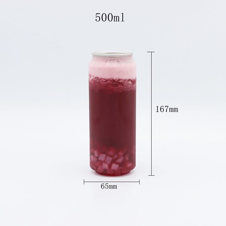 Wholesale Production of 500ml Disposable Cans Beverage Juice Packaging Cans Cans Manufacturers