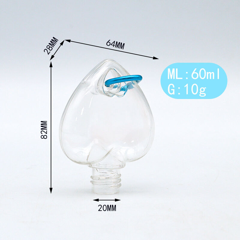 Wholesale 60ml Cosmetic Travel Portable Plastic Spray Bottles Recyclable Bottle for Liquid Packing Custom Logo Printing