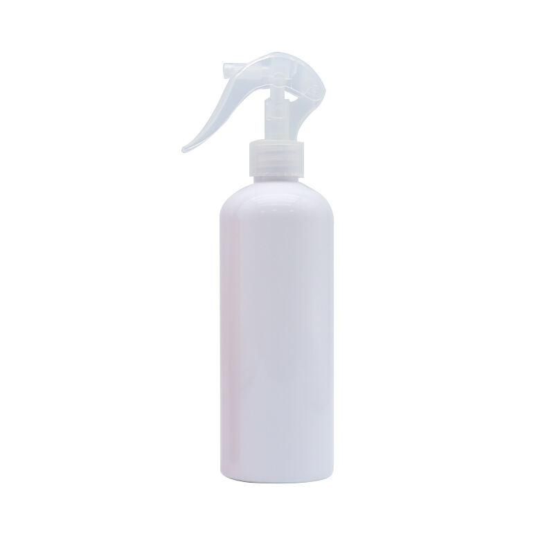 Factory direct sale of 300ml spray bottle. One-time use. Round shoulder. Transparent PET plastic bottle
