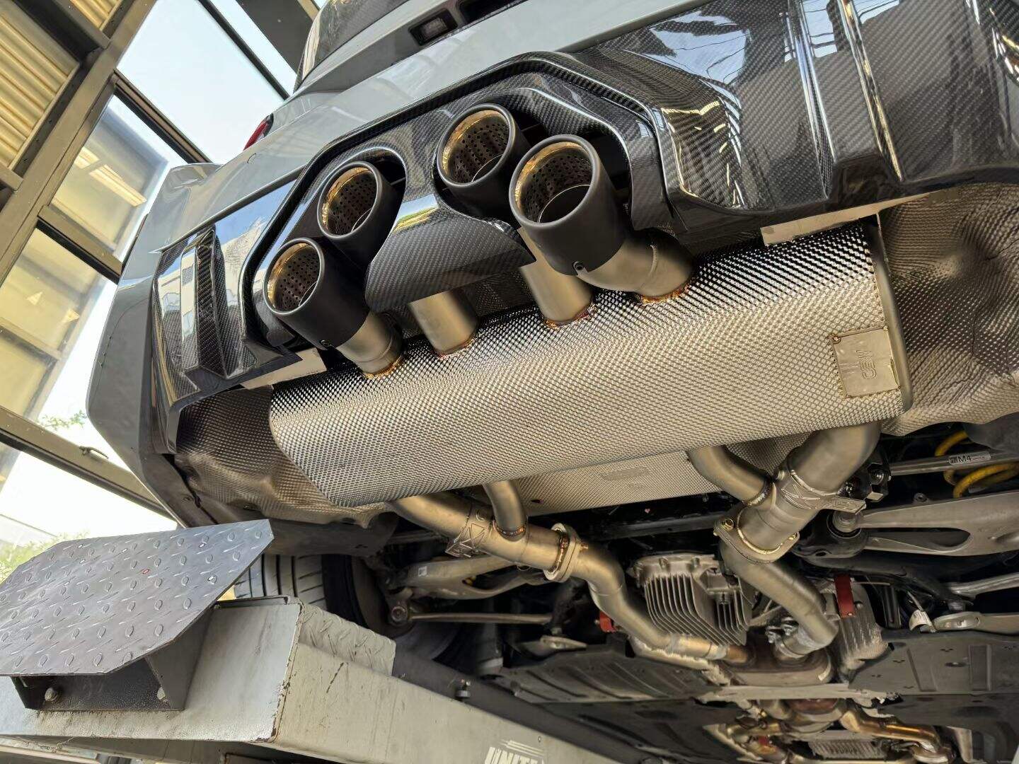 BMW G87 m2 upgrade CGW exhaust