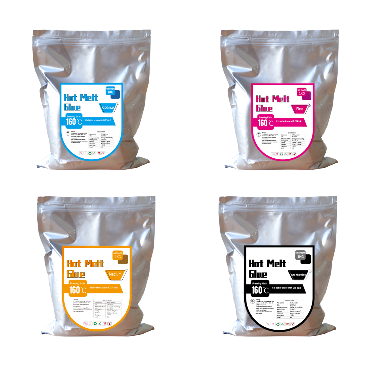 Порошок DTF горячего трансфера