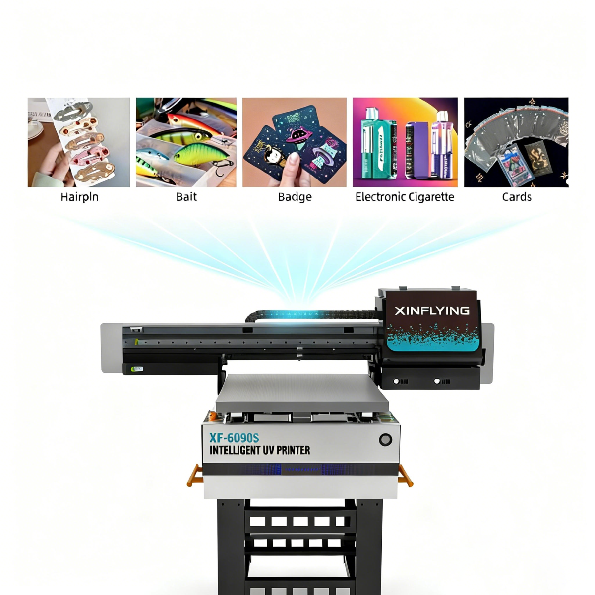 XF-S6090S 4pcs Epson i3200-U1 Print Heads UV Flatbed Printer