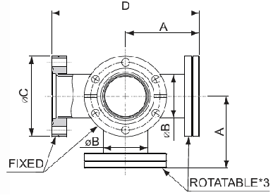 CF 5-way Cross manufacture