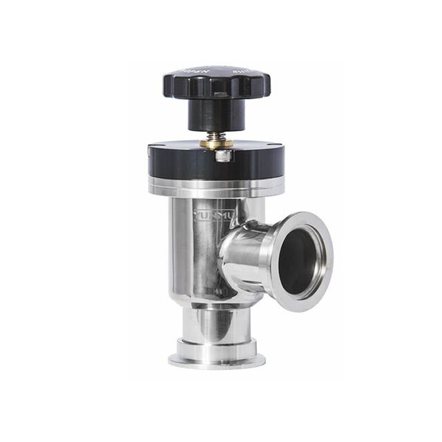 KF Stainless Steel Bellows Sealed Angle Valves (Manual)
