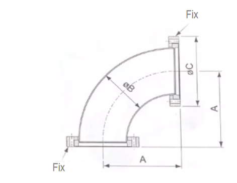cf bend elbow 90-2
