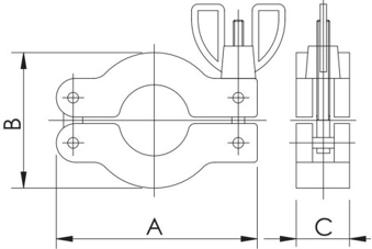 KF Swing Clamp details