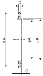 ISO Centering Ring-Oring-Spacer details