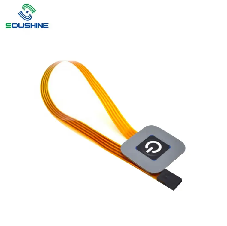 Clavier en caoutchouc silicone personnalisé avec boutons pour voitures et pilules de carbone conductrices pour l'automobile