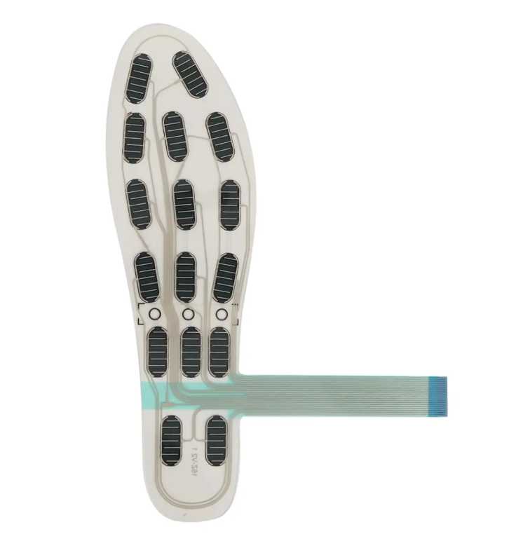 Fußdrucksensorfilm Insole Mehrzonenintelligenter Fußkraft-FSR-Sensor Maßanfertigung Widerstand