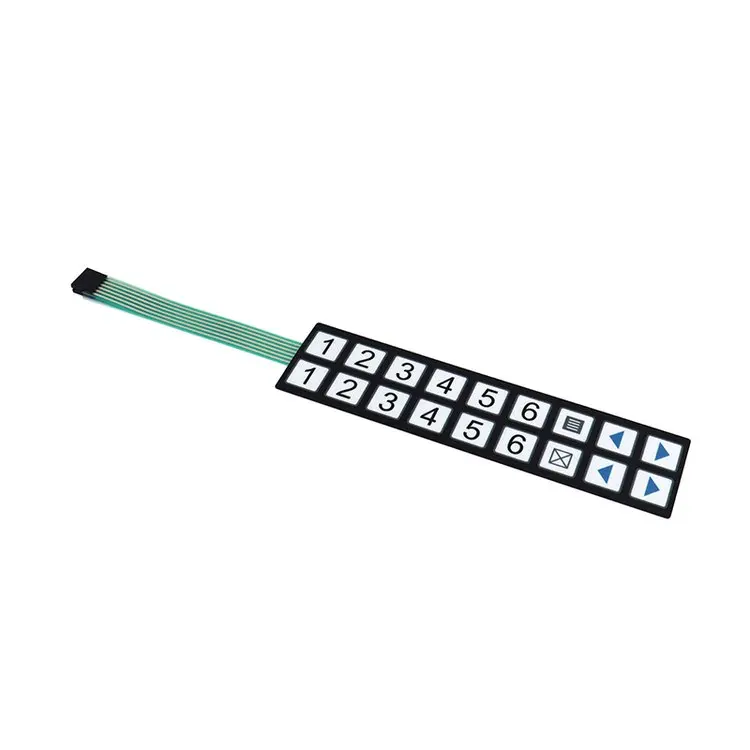 China Wholesale Led Illuminated Tactile Specifications Low Price Mini Blood Pressure Panel Sticker Membrane Switch