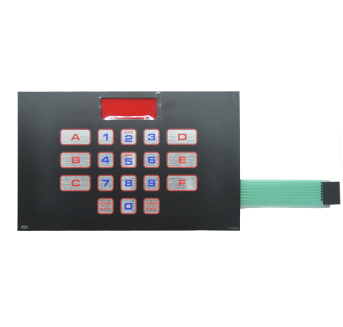 Laundry Machine Intelligent Water Resistant Led Self Adhesive Membrane Switch Kyepad