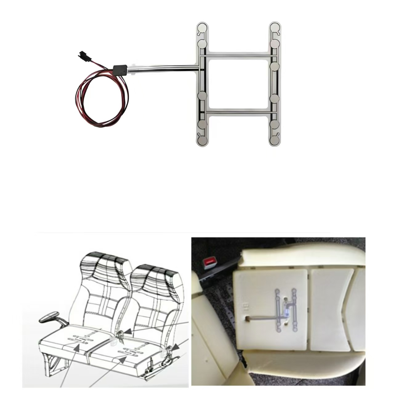 Vehicle Seat Belt Warning System Sensor