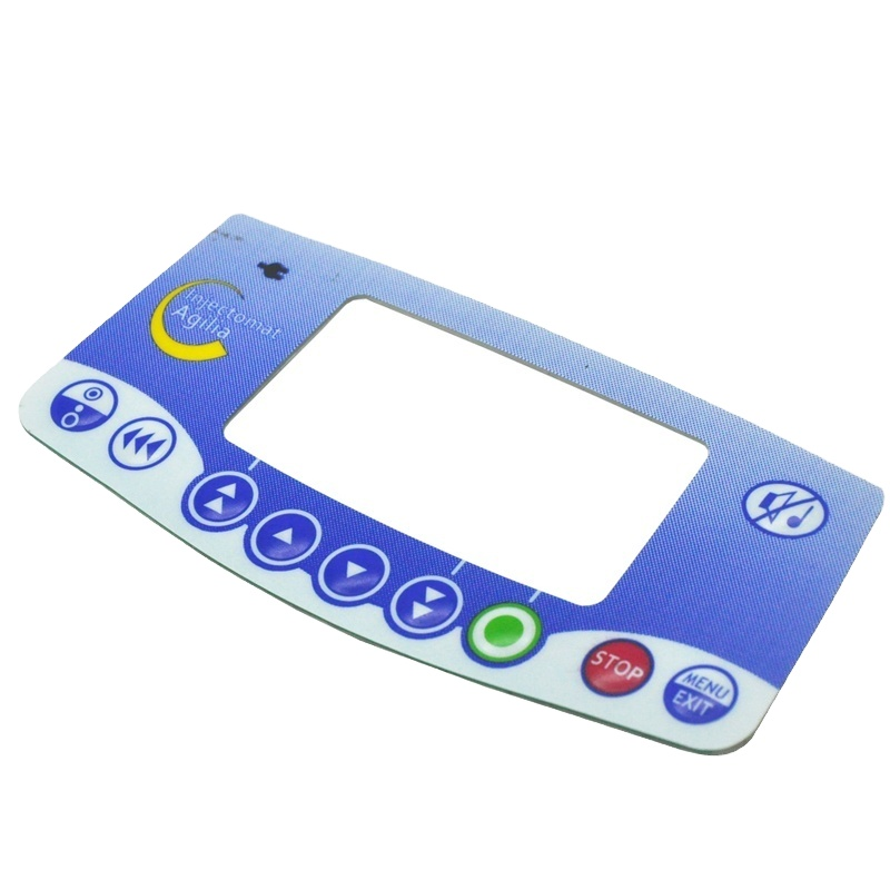IP67 Waterproof membrane switch keypad medical device syringe pump injectomate agilia