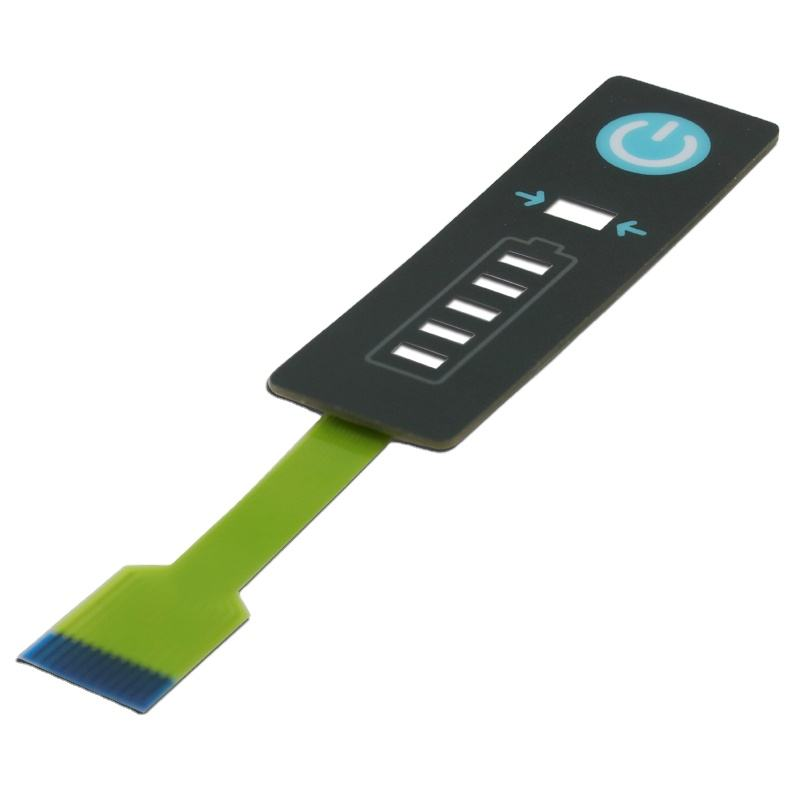 High Quality Cheap Metal Dome Tactile Matrix Array one Key Led Membrane Switch