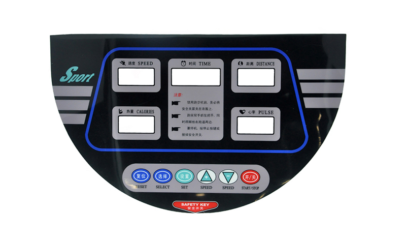 Custom Film Material Capacitive Touch Metal Dome Membrane Switch Sensors
