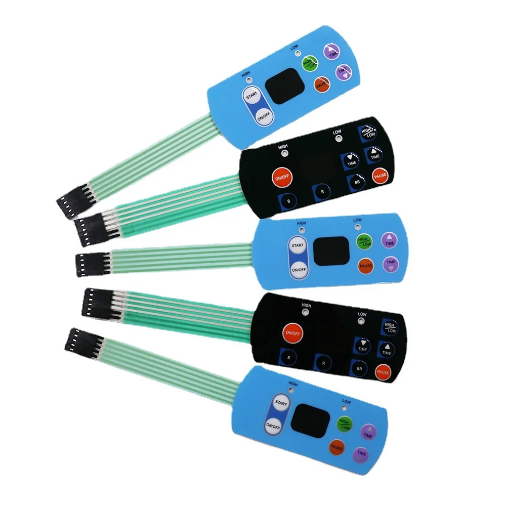 Supplier Oem Custom Cheap Low Price Embossing Button Capacitive Touch Diy Membrane Switch