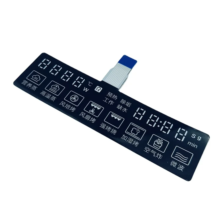 Custom Design Keypads&keyboards Film Pressure Sensor Membrane Touch Panel Capacitive Touch Membrane Switch For Home Appliances