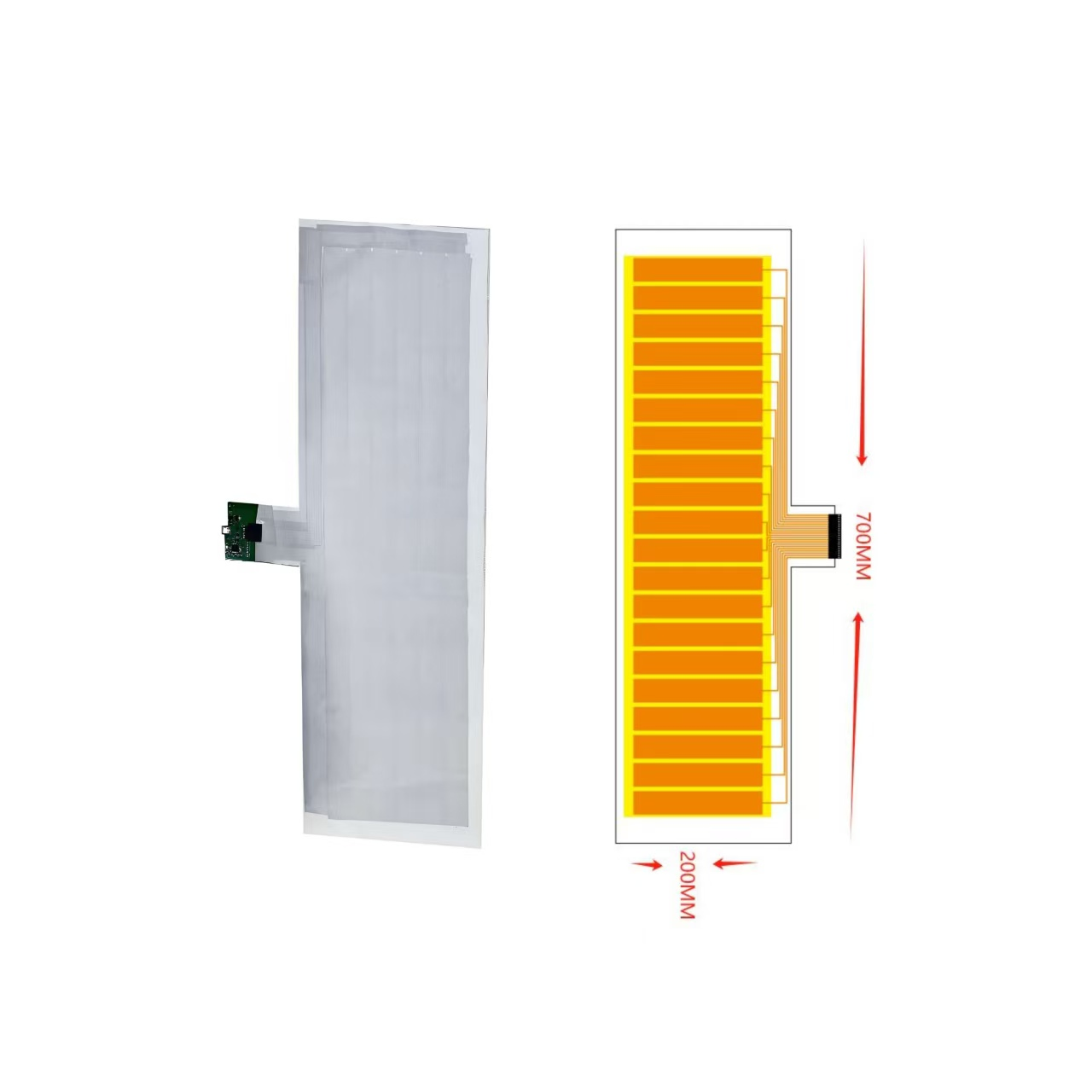 人気販売 高解像度FSRマトリックス圧力センサーパッド／褥瘡予防アナライザーシステムおよび可変抵抗フィルム