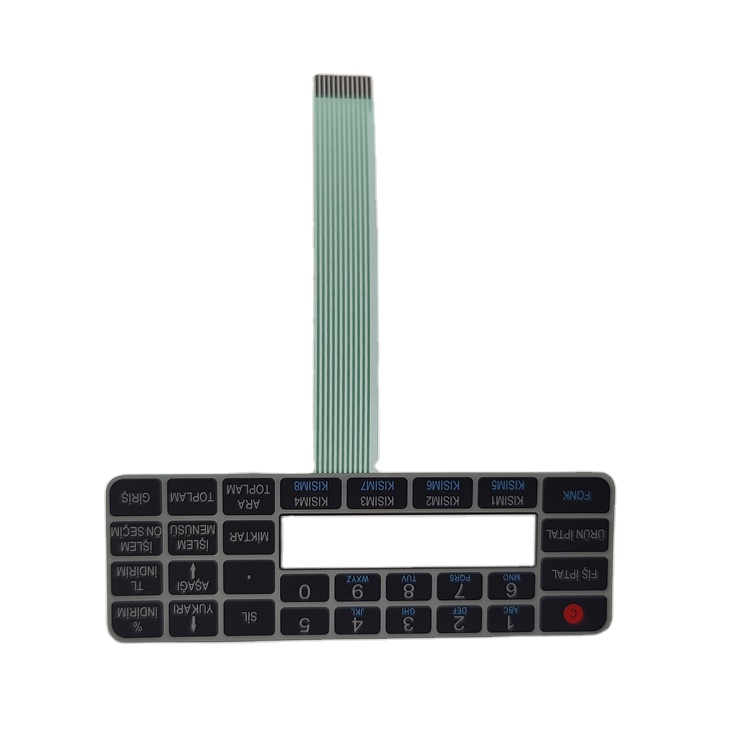 China non-tactile membrane button switch Keypad