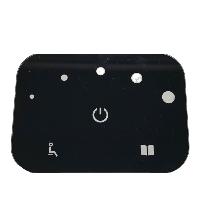 Schalteregler verglastes PMMA-Acryl-Tastenfeld membranbediener Touchglass Schaltfläche