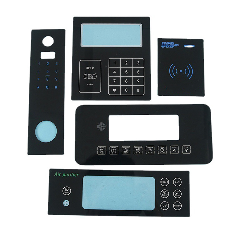 Customized na Fpc Pcb Capacitive Touch Button Keypad Membrane Switch Digitally Printed Overlays Electric Keypad Control Panel