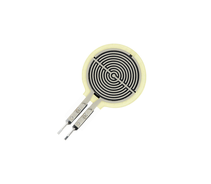 Widerstands-Drucksensor ist ein flexibler Dünnschichtsensor, dessen Widerstandswert abnimmt, wenn der Druck auf dem Sensorenbereich zunimmt.
