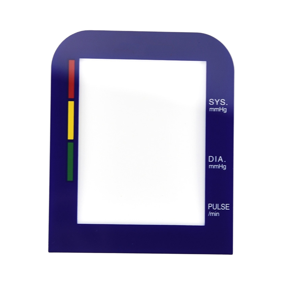 High Quality Custom Silk Screen Carving Touch Switch Acrylic Front Panel for Plastic Printing and Carving Cut Product Labeling