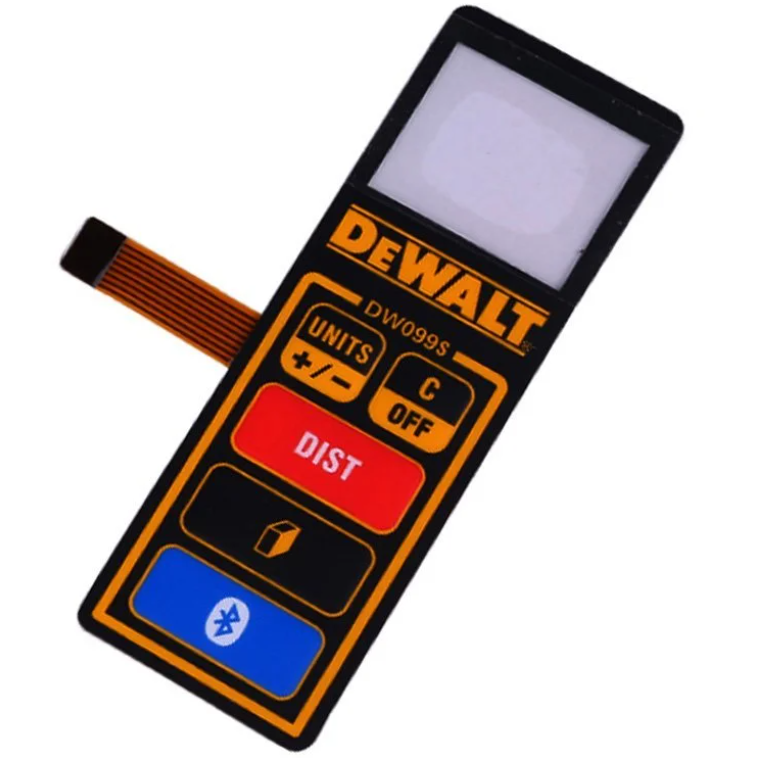 Factory Customized Waterproof Circuit Capacitive Touch Button Membrane Keypad Fpc Circuit Cable Membrane Switch