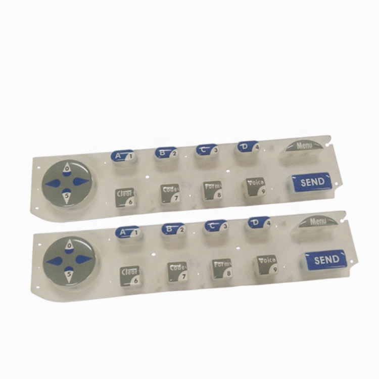İletken Karbon Pili ile Soushine Silikon Tuş Takımı Elastomer Kauçuk Elektronik Ürün Tasarımı