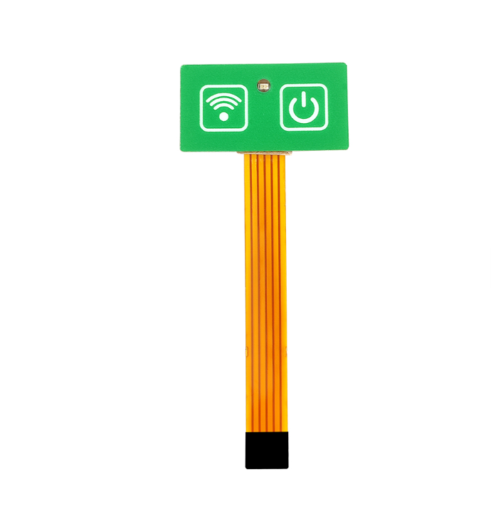 Pasadyang OEM Serbisyo ng Pabrika ng Benta ng Membrane Switch Simple Signal Control Panel