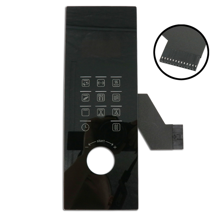 Presyo sa Pabrika ng China na Smart Home na Customized na Mataas na Kalidad na PMMA na Capacitive Touch Button Keypad Membrane Switch