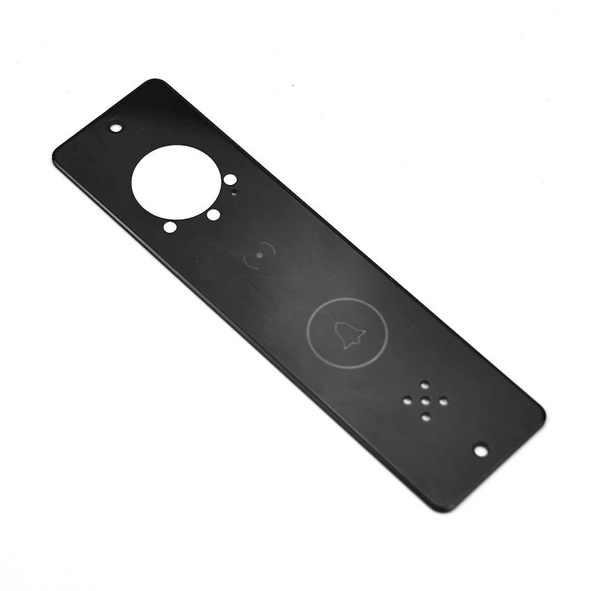 Panel Táctil de Vidrio Plano Personalizado para Hogar Inteligente para Interruptores y Cerraduras Electrónicas, Serigrafía, Productos de Embalaje e Impresión