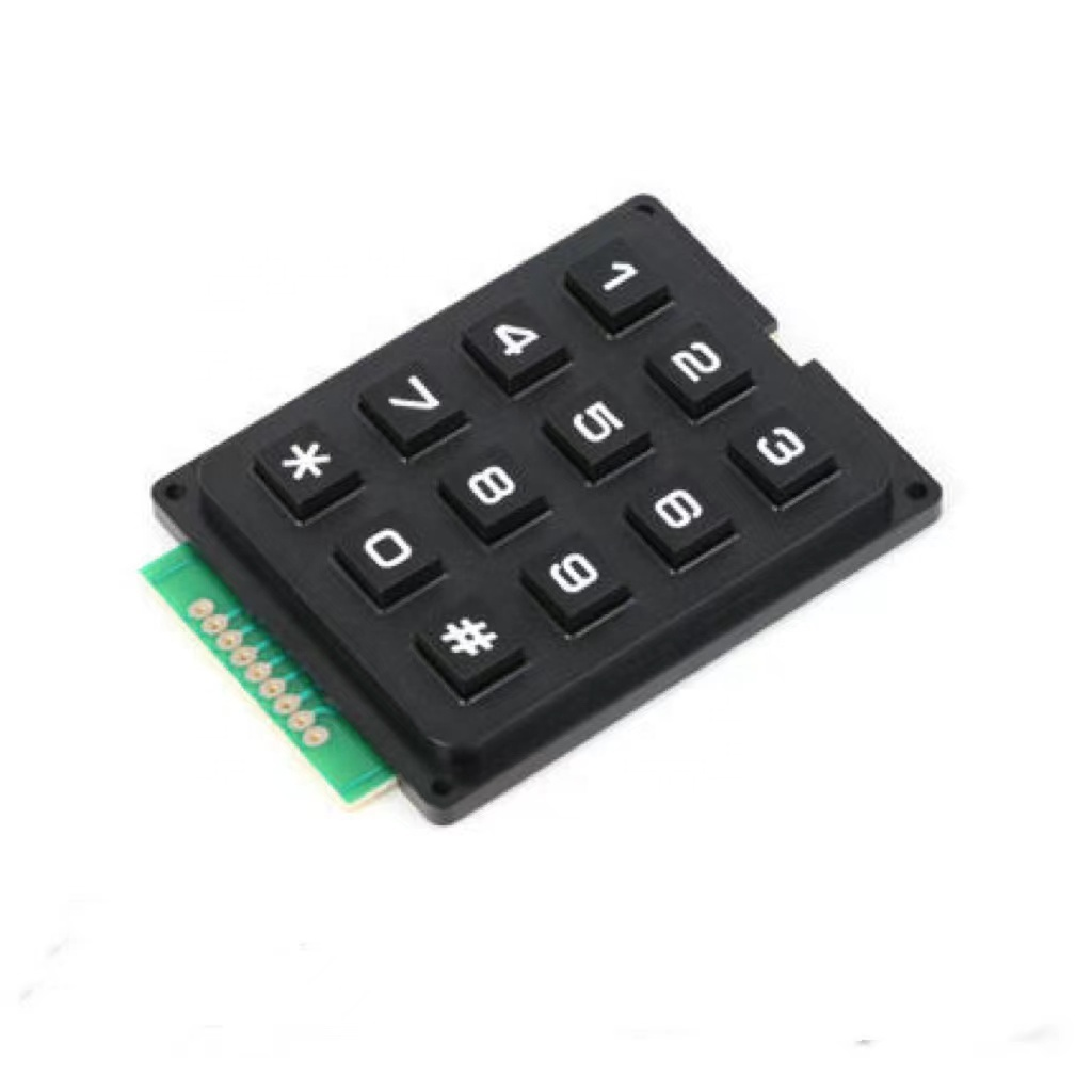 3X4 Matris 12 Tuşlu Anahtar Klavye 3X4 Matris Klavye Fabrikası