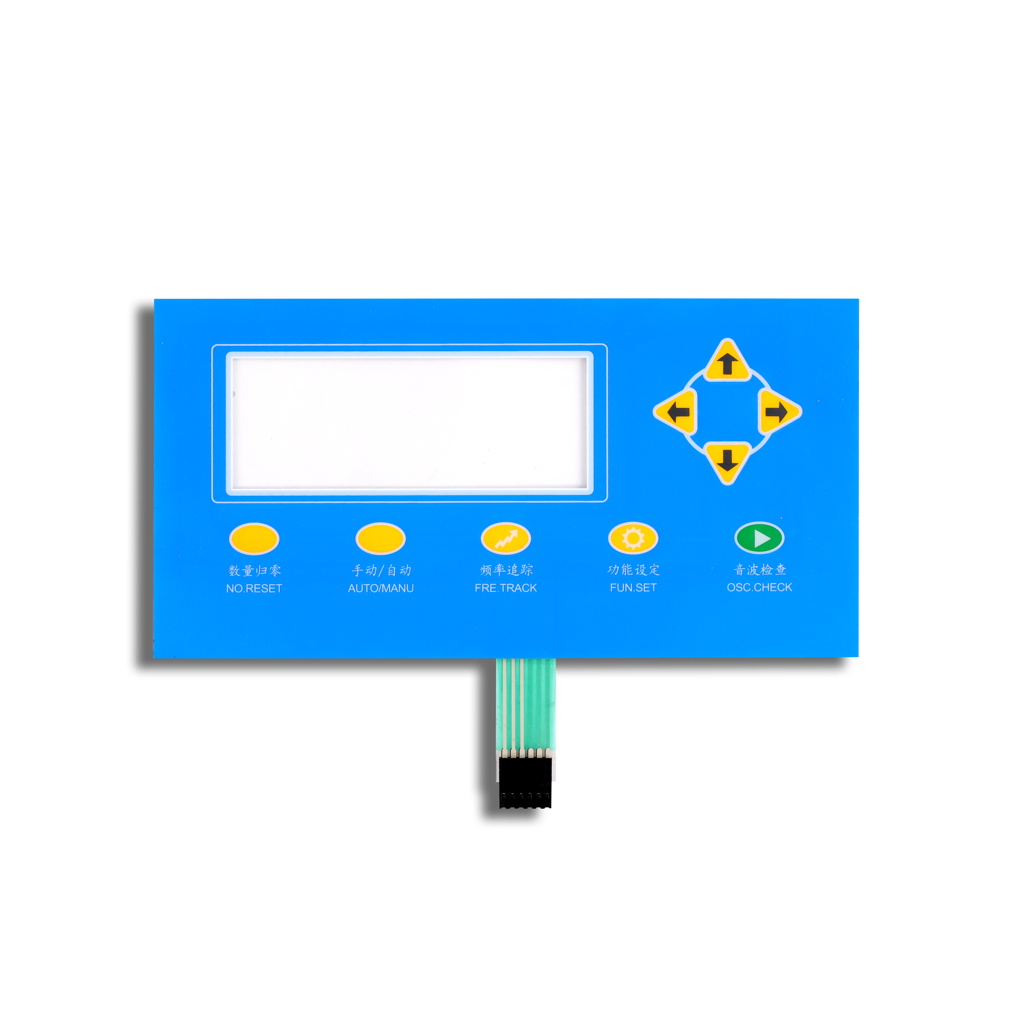 OEM-Maßanfertigung taktile Metall-Drahtsiebdruck-Membrantastatur Spannung Hersteller Schalter Hochwertige Schalter