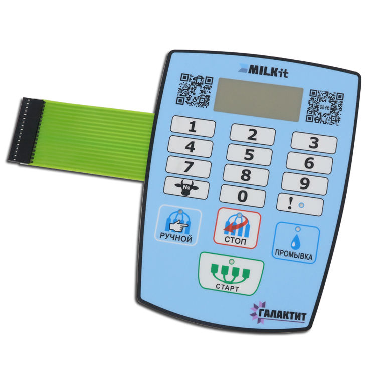 PET/PC/FPC/PCB Overlay Die-cut Custom Touch Screen Mechanical Membrane Thin Film Keypad Keyboard Keycaps