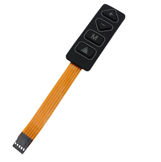 Soushine personnalisé, imperméable et étanche à la poussière, clavier membrane avec boutons en caoutchouc silicone confortable