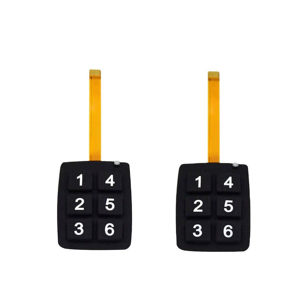 Soushine Silicium PCB Clavier FPC Câble Membrane Interrupteur Impression en Sérigraphie pour Appareils et Équipements