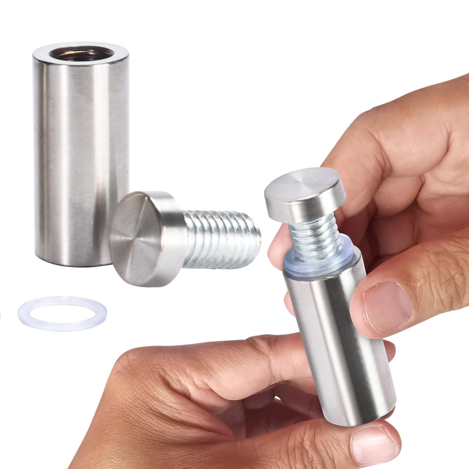 In what scenarios are standoff screws commonly used?