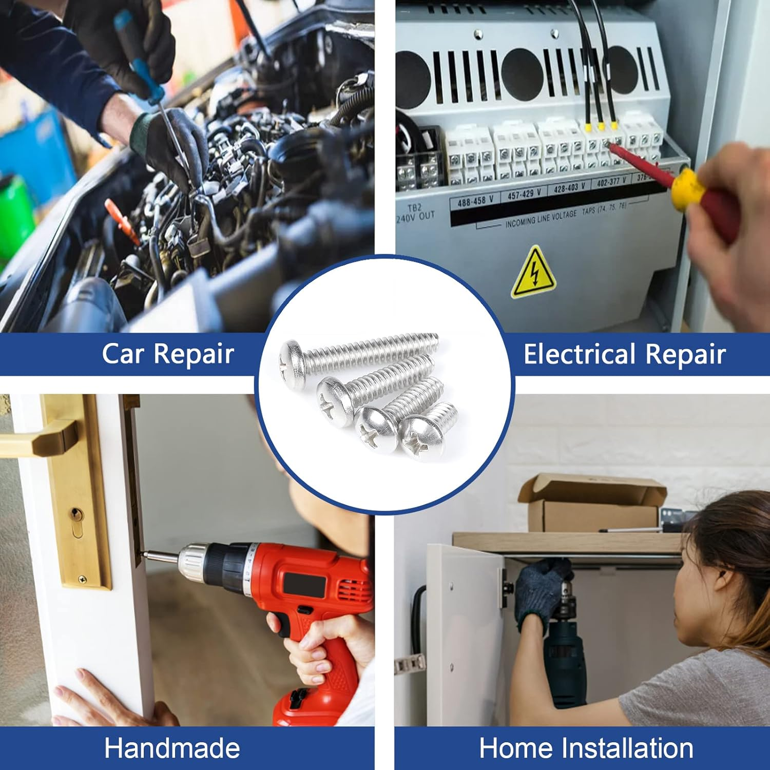 Como os Parafusos Autoperforantes Revolucionan os Proxectos de DIY  