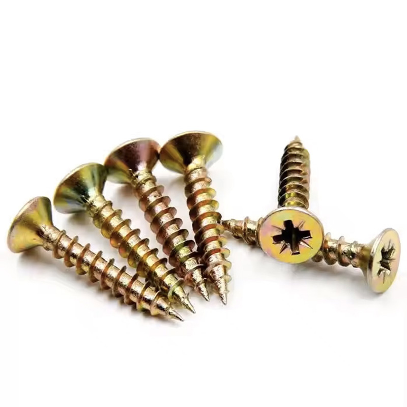 Are there specific torque requirements for chipboard screws?