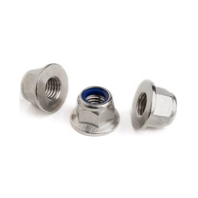 What are the functions of flange nuts in fastening?