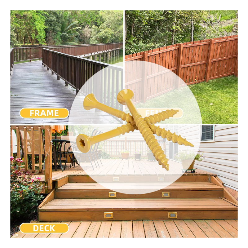 Премиум външни винти за тераси – Длителни и Надеждни