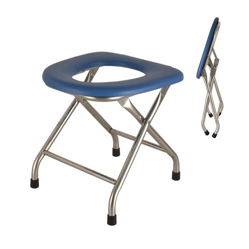 Stainless Steel Folding Commode Chair Without Bucket – KDB897B