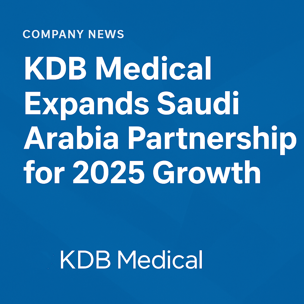 KDB Medical Strengthens Ties with Saudi Arabia for 2025