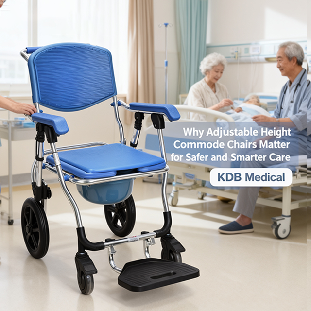 Mengapa Kerusi Jongkang Ketinggian Boleh Laras Penting untuk Penjagaan yang Lebih Selamat dan Cerdik — KDB Medical