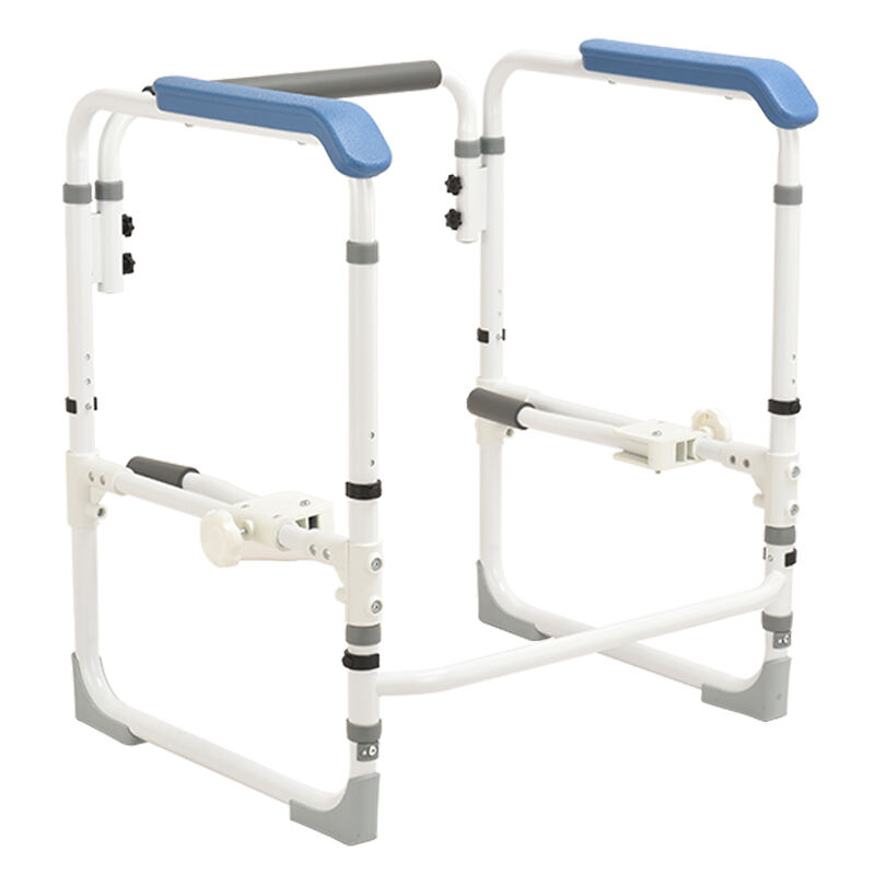 Adjustable Toilet Safety Rail with Clamp & Suction Base-KDB502B