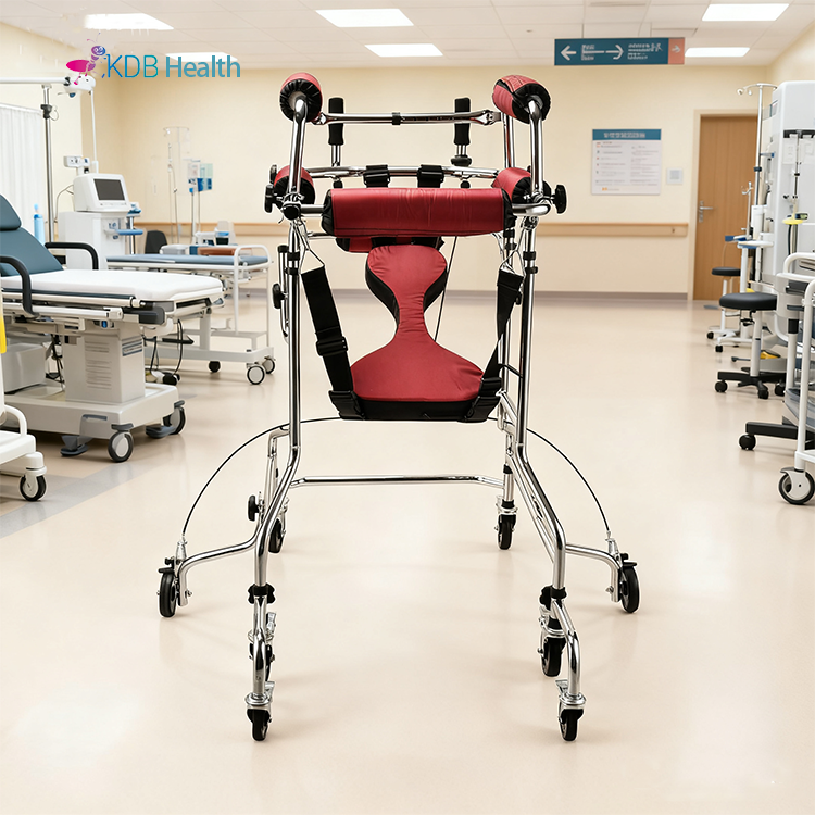 Heavy-Duty Adult Walker with Armrest & Hand Brakes